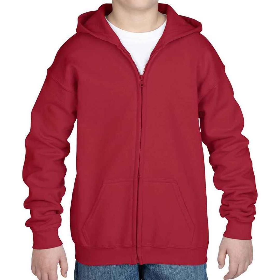 Gildan youth clearance zip hoodie