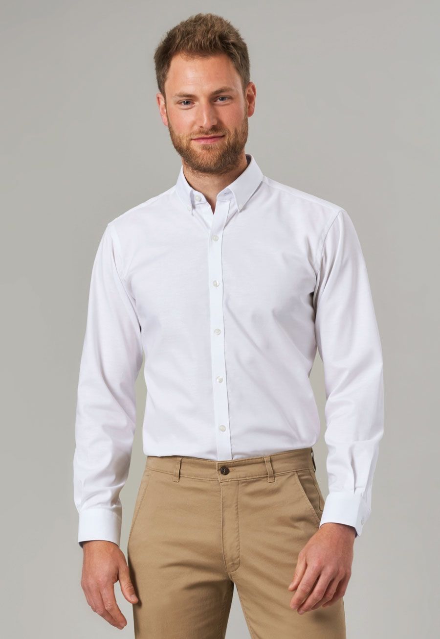 Brook Taverner Lawrence Stretch Oxford Shirt 4052