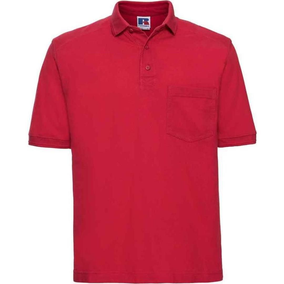 Russell Heavy Duty Piqué Polo Shirt