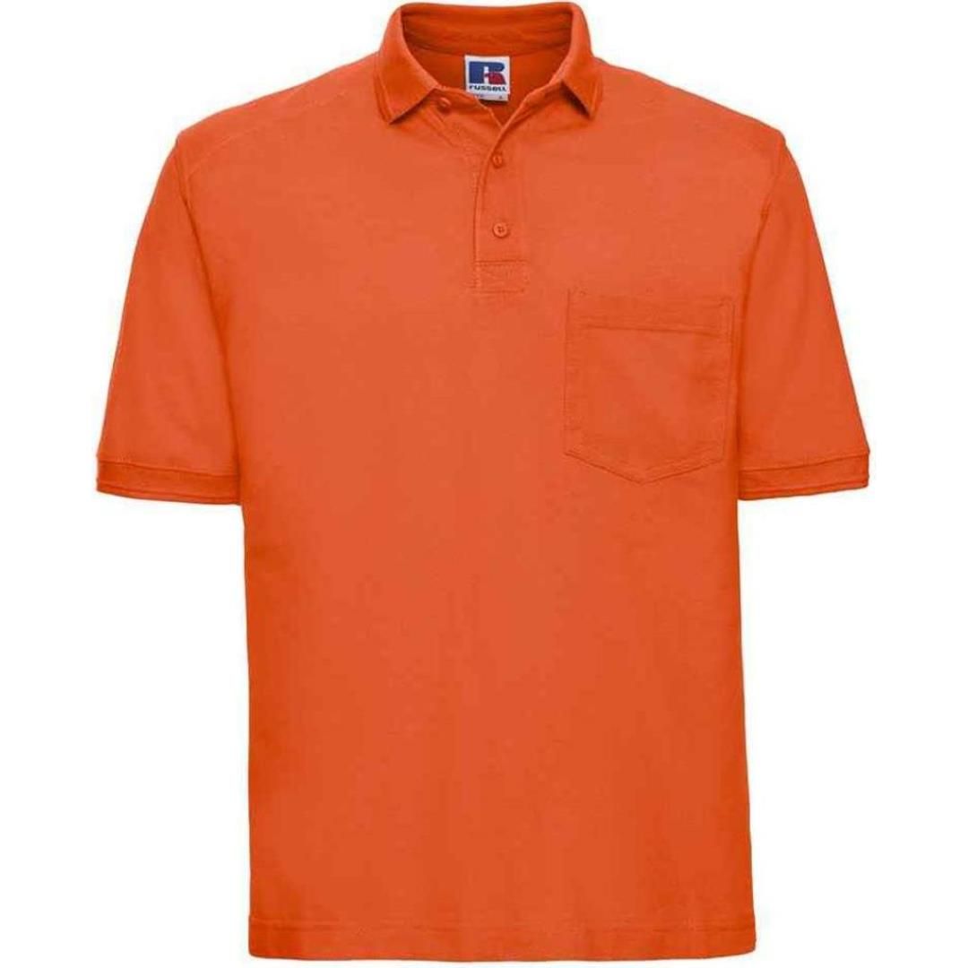 Russell Heavy Duty Piqué Polo Shirt