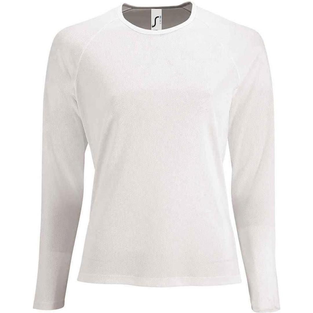 SOL'S Ladies Sporty Long Sleeve Performance T-Shirt