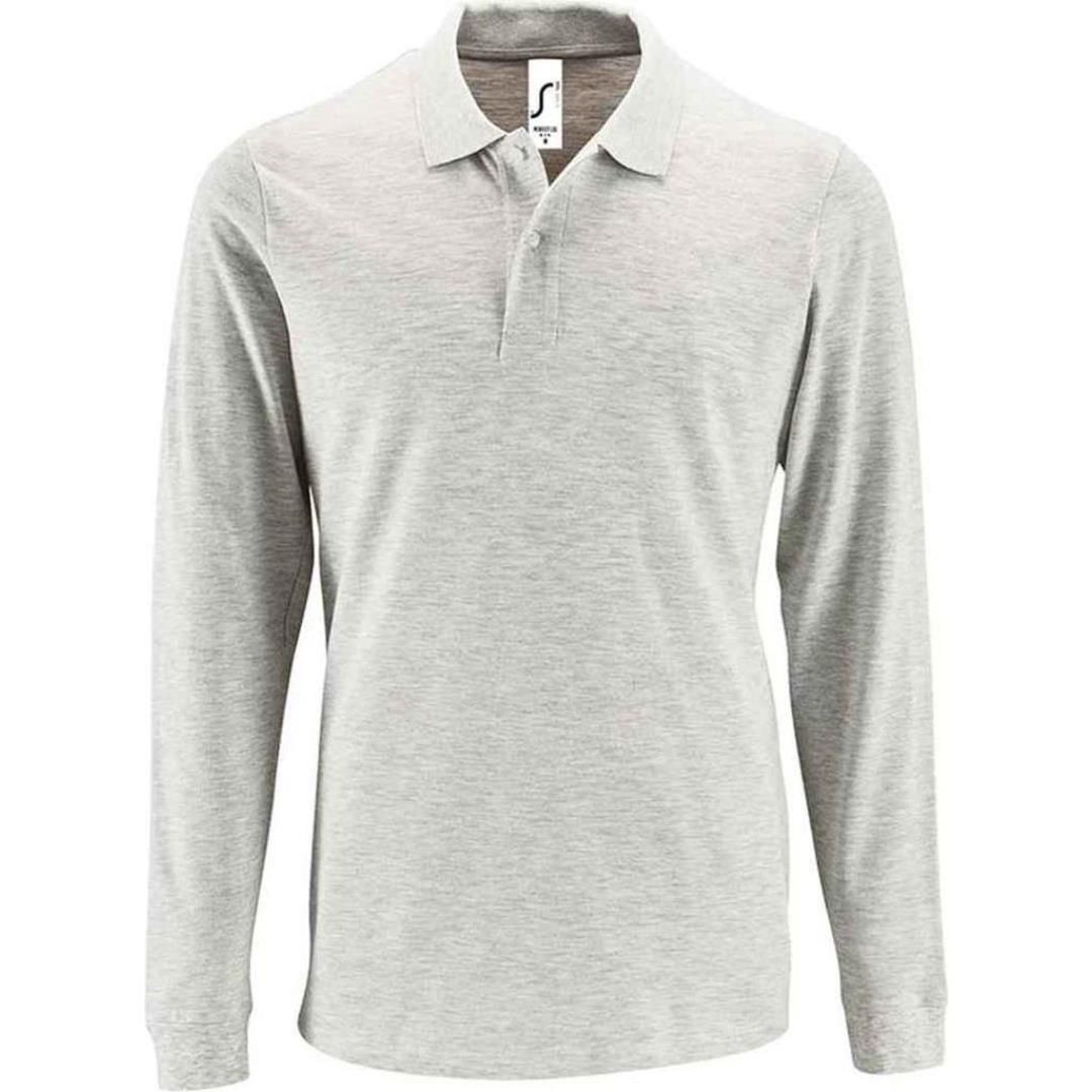 SOL'S Perfect Long Sleeve Piqué Polo Shirt