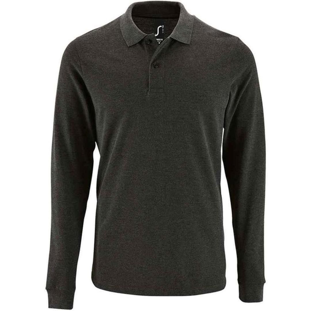 SOL'S Perfect Long Sleeve Piqué Polo Shirt