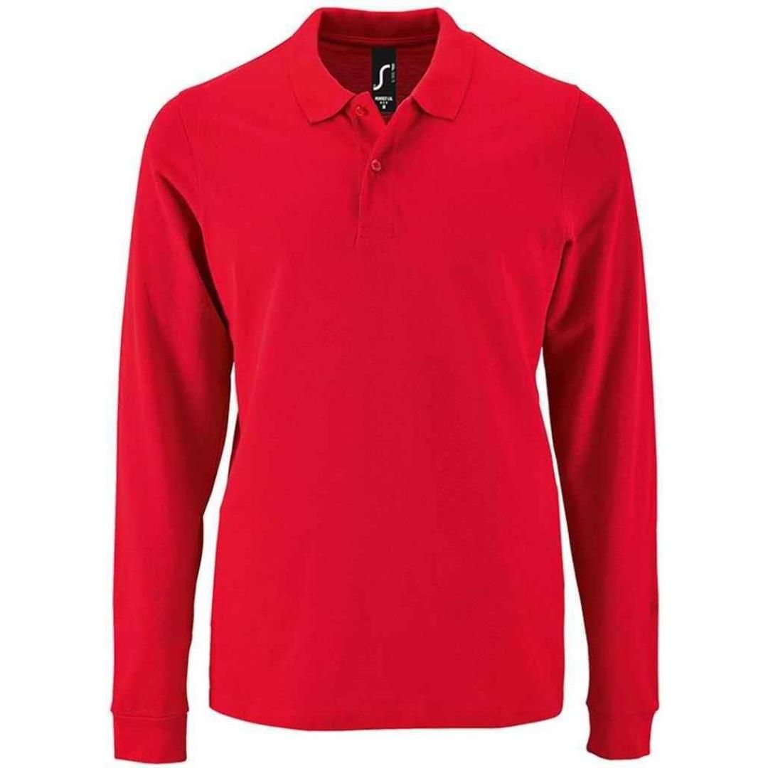 SOL'S Perfect Long Sleeve Piqué Polo Shirt