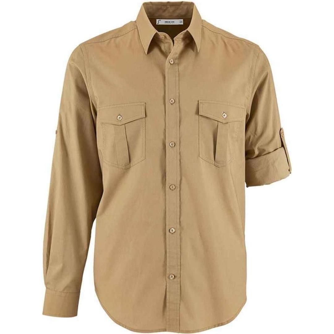 SOL'S Burma Roll Sleeve Poplin Shirt