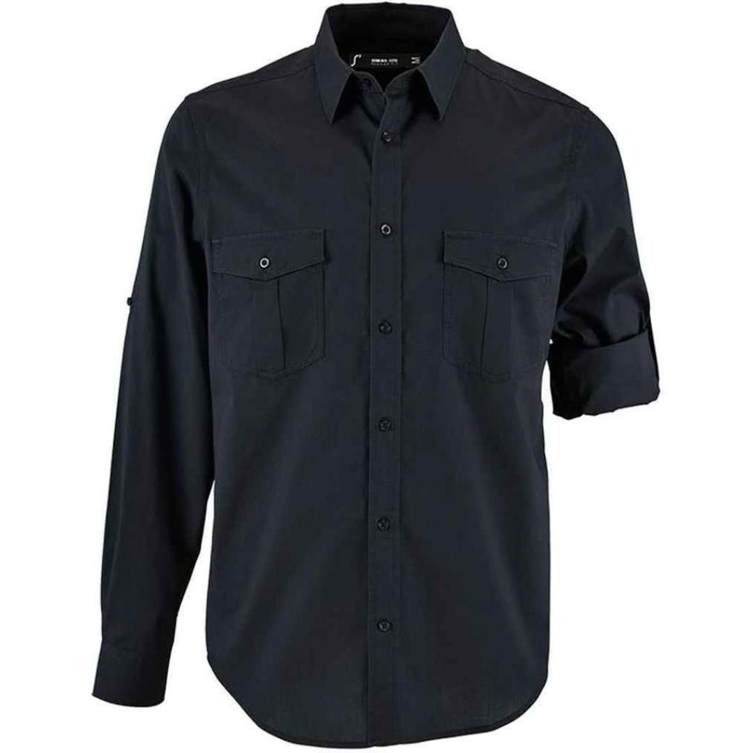 SOL'S Burma Roll Sleeve Poplin Shirt