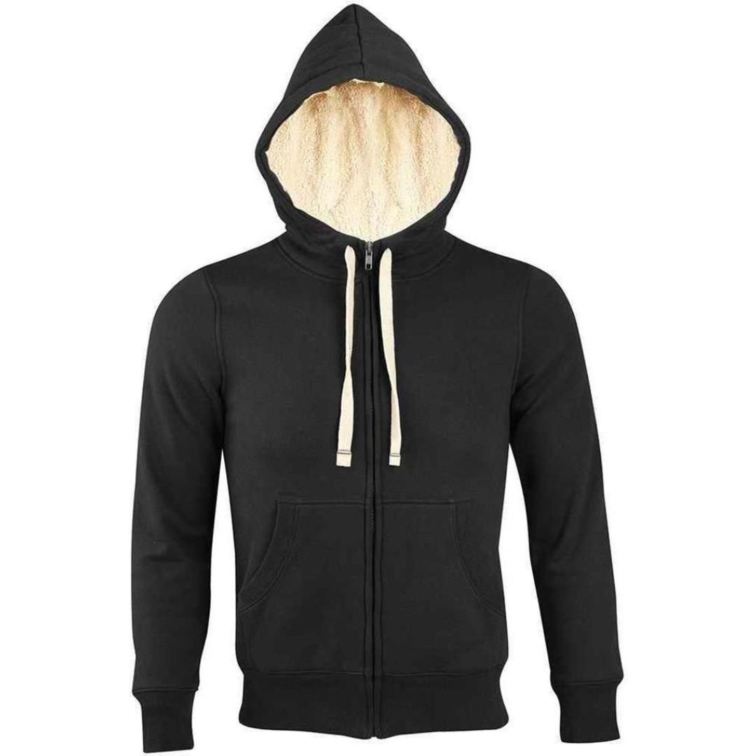 SOL'S Unisex Sherpa Hooded Jacket