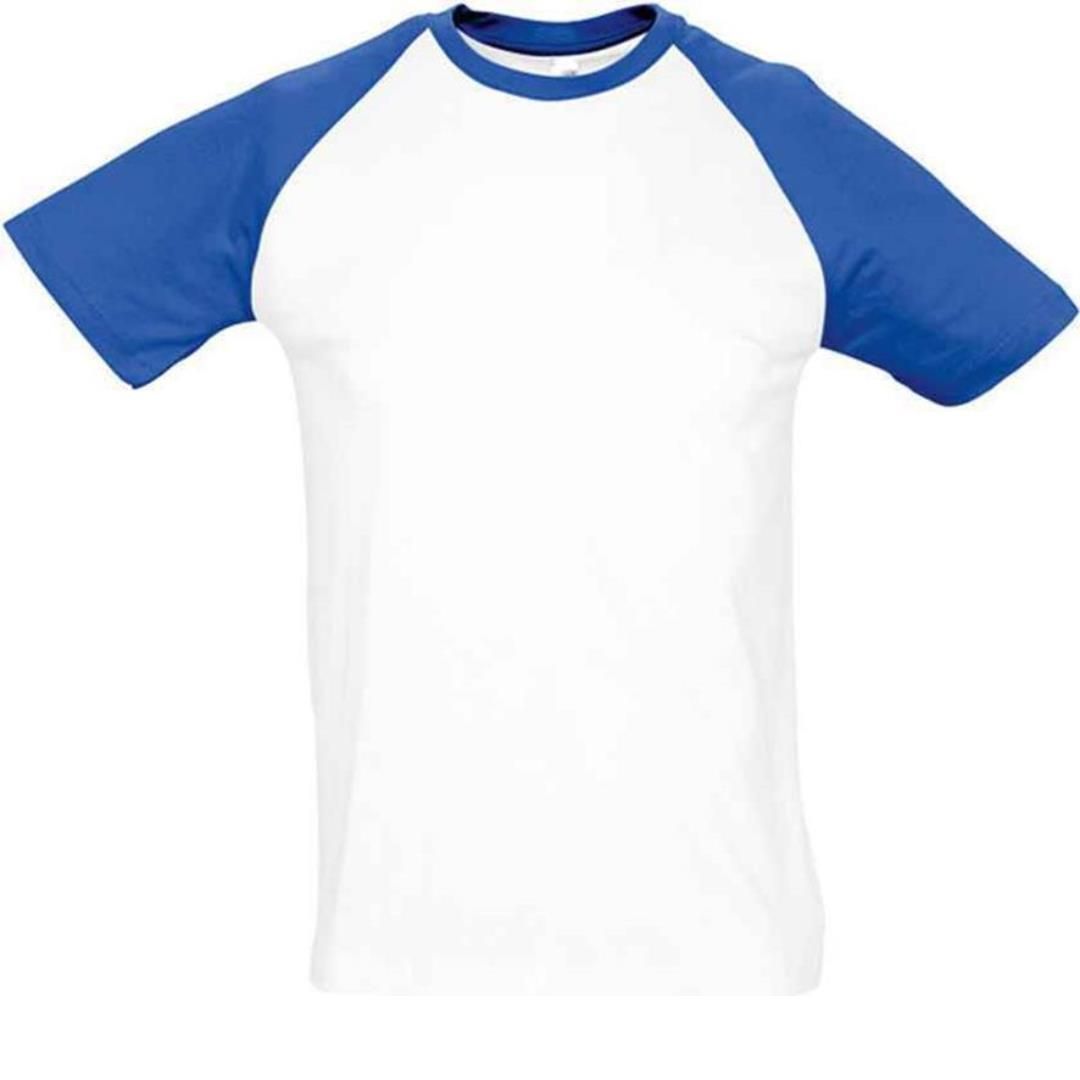 SOL'S Funky Contrast Baseball T-Shirt