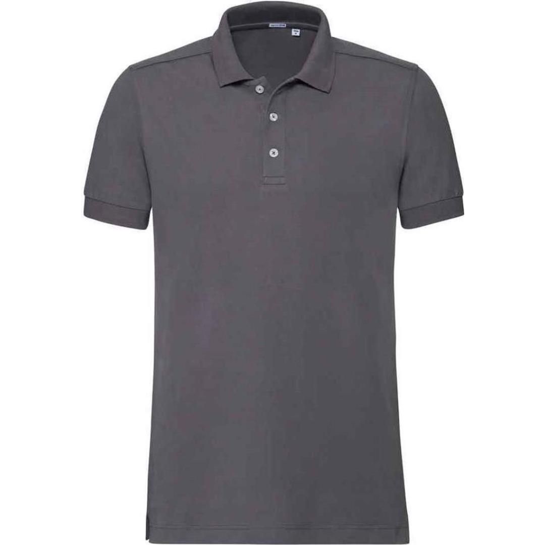 Russell Stretch Piqué Polo Shirt