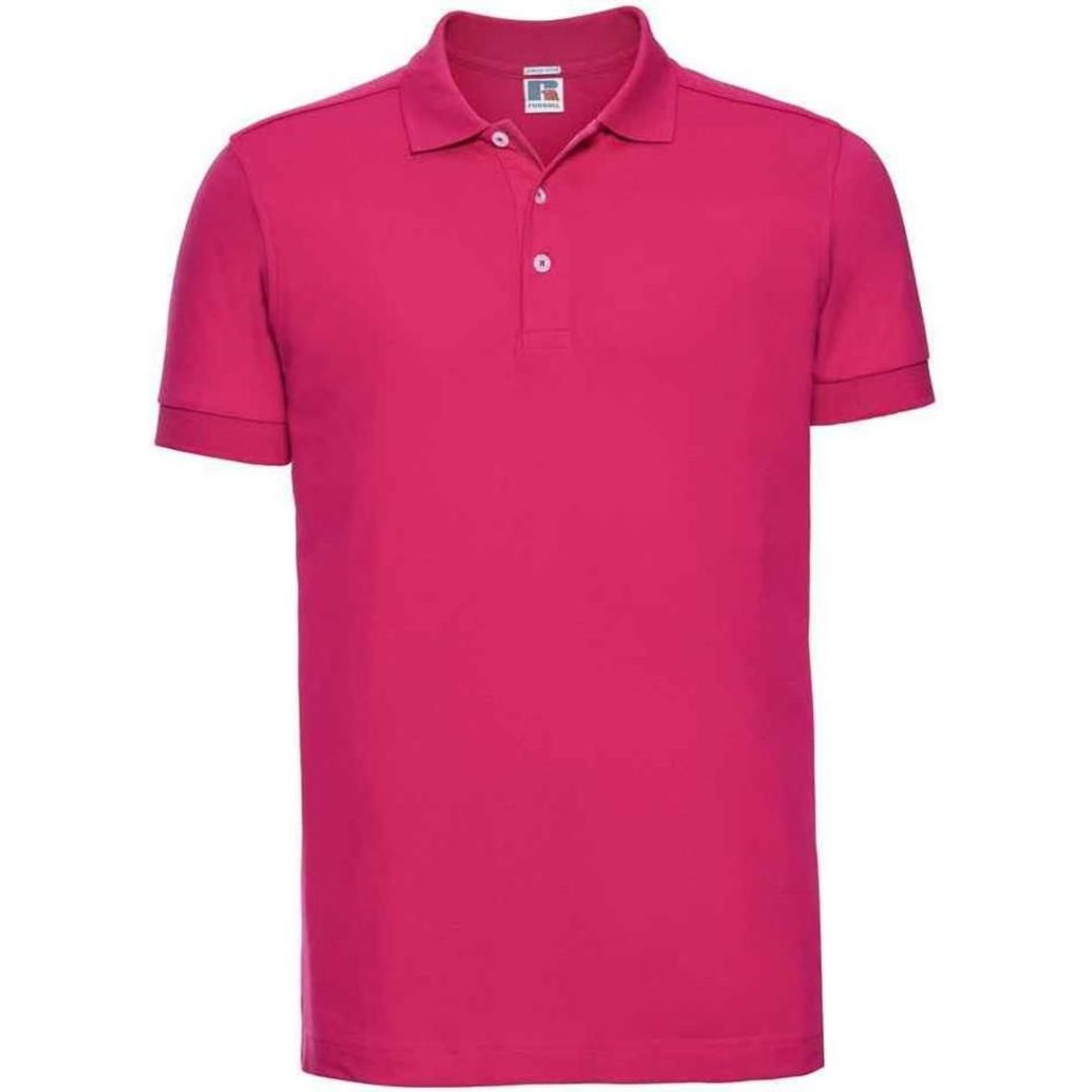 Russell Stretch Piqué Polo Shirt