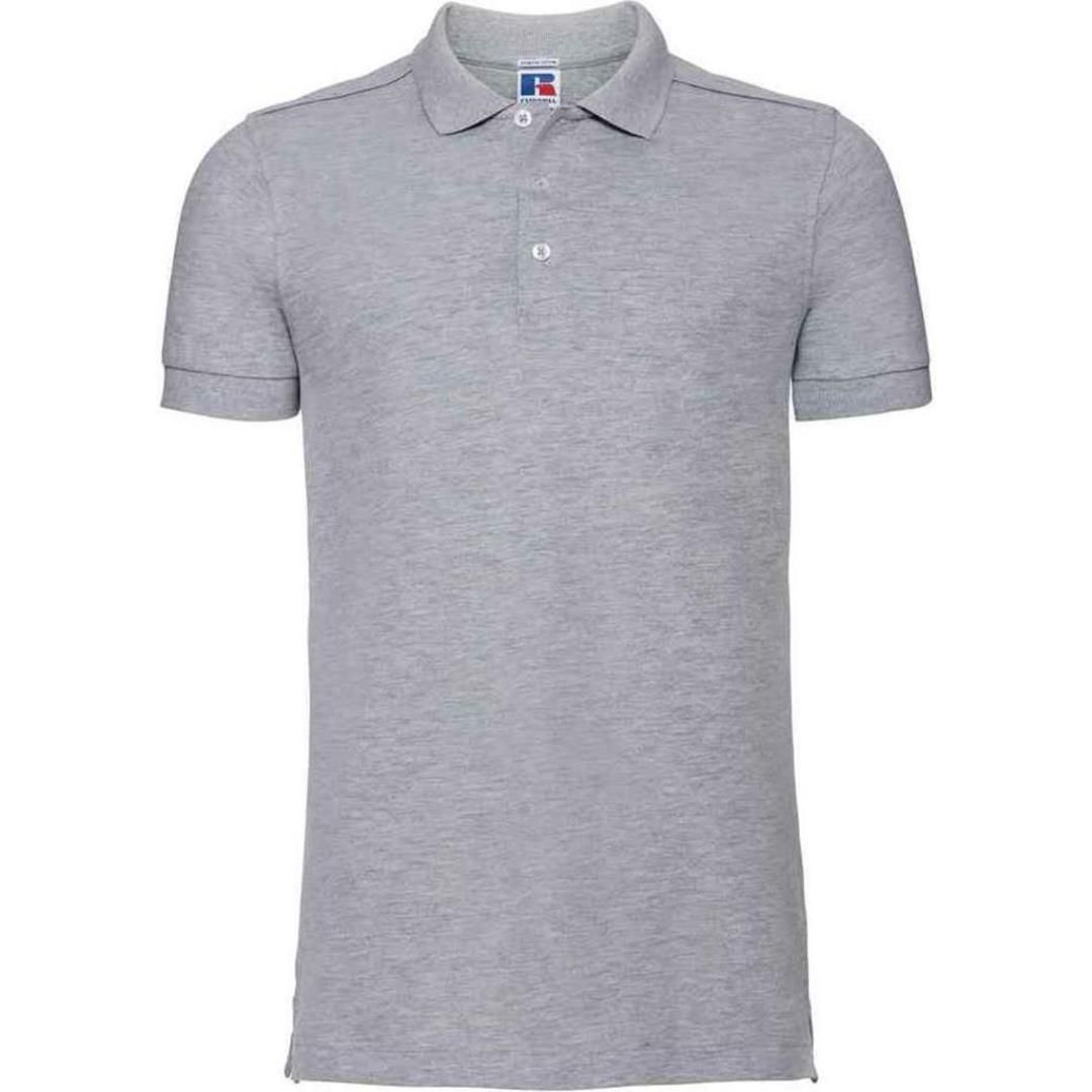 Russell Stretch Piqué Polo Shirt