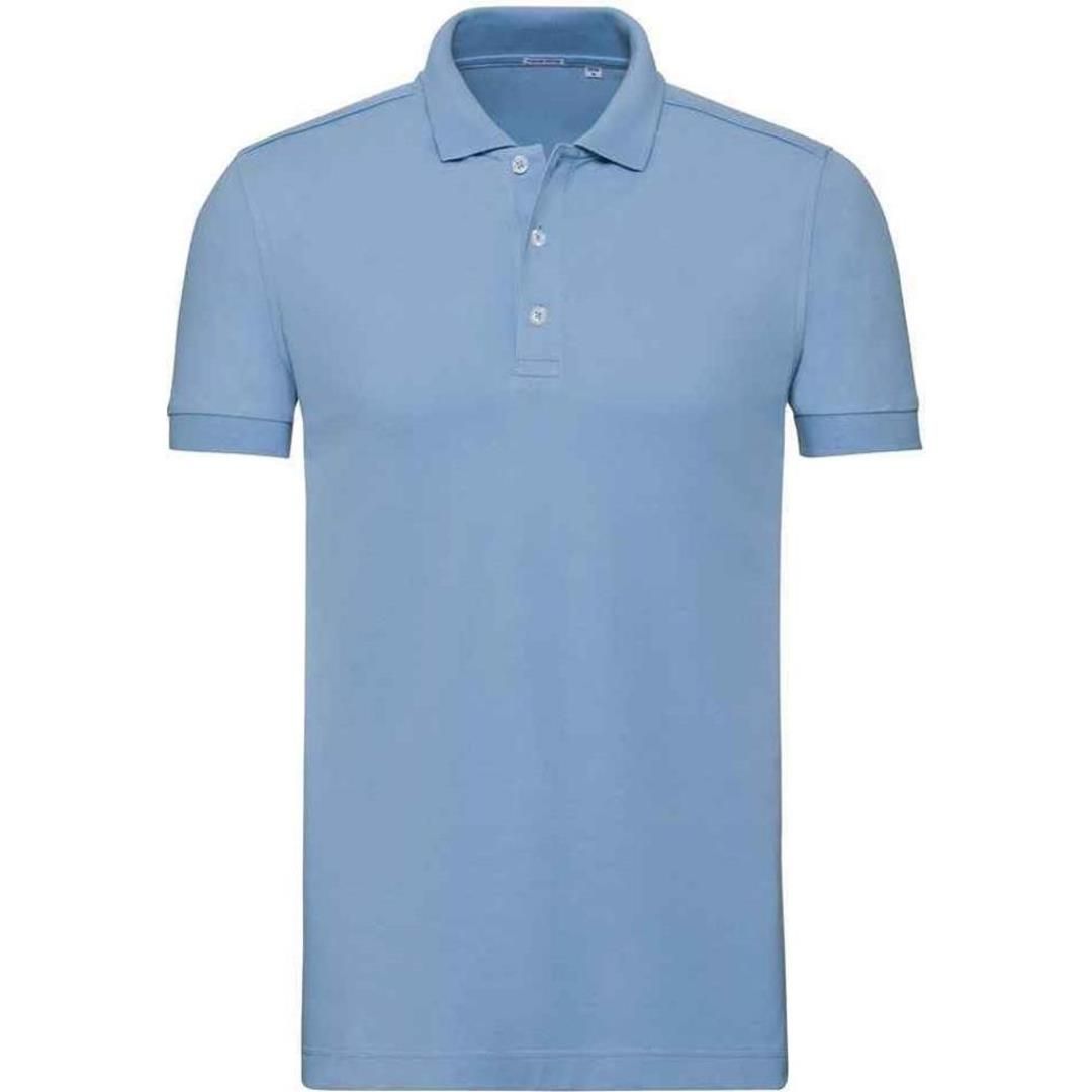 Russell Stretch Piqué Polo Shirt