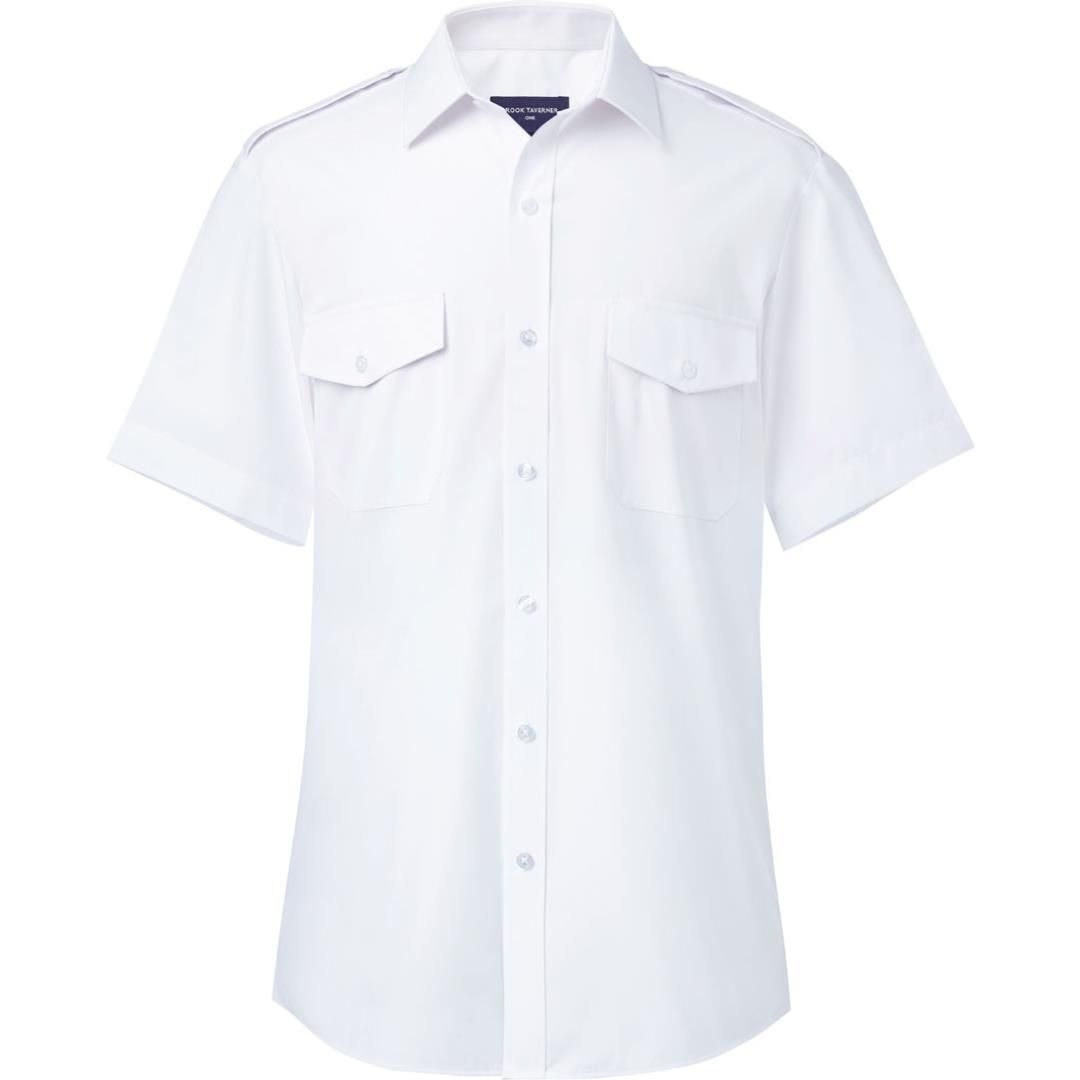 Brook Taverner - Orion Slim Fit S/S Pilot Shirt - 7824