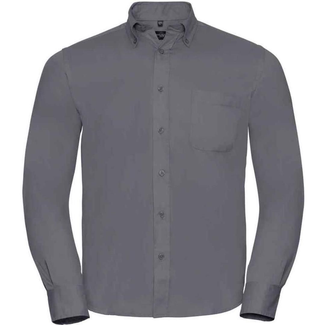 Russell Collection Long Sleeve Classic Twill Shirt