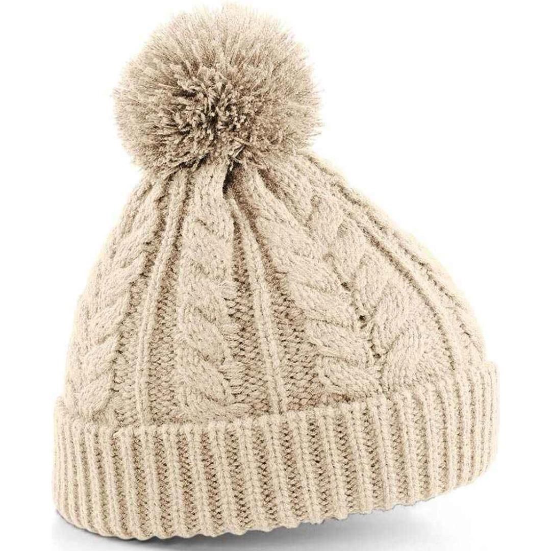 Beechfield Cable Knit Snowstar® Beanie