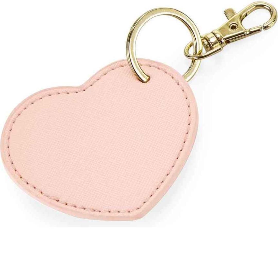BagBase Boutique Heart Key Clip