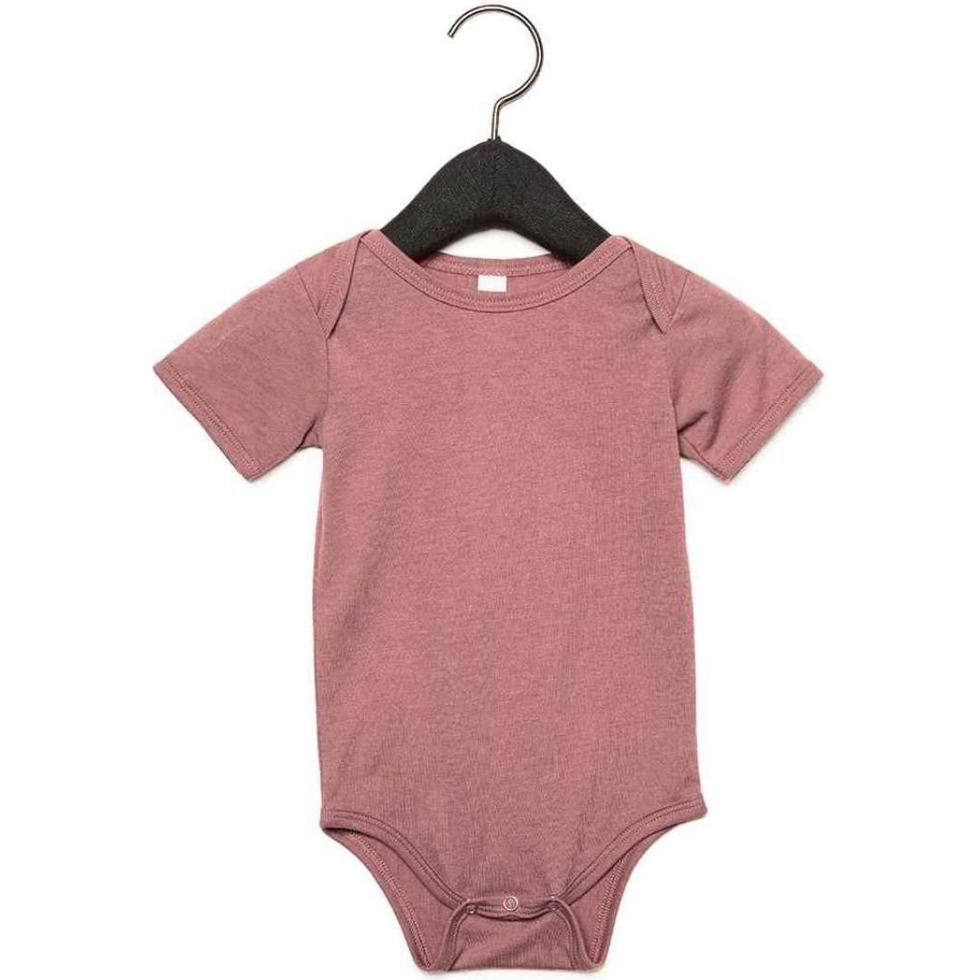 Bella Baby Tri-Blend Short Sleeve Bodysuit