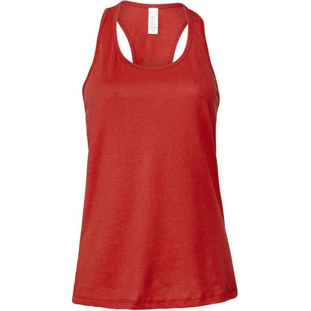 Bella Ladies Jersey Racer Back Tank Top