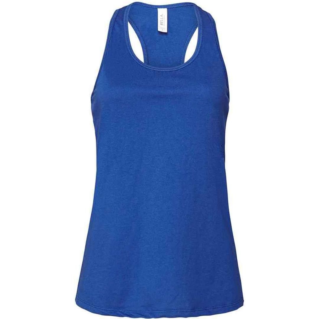 Bella Ladies Jersey Racer Back Tank Top