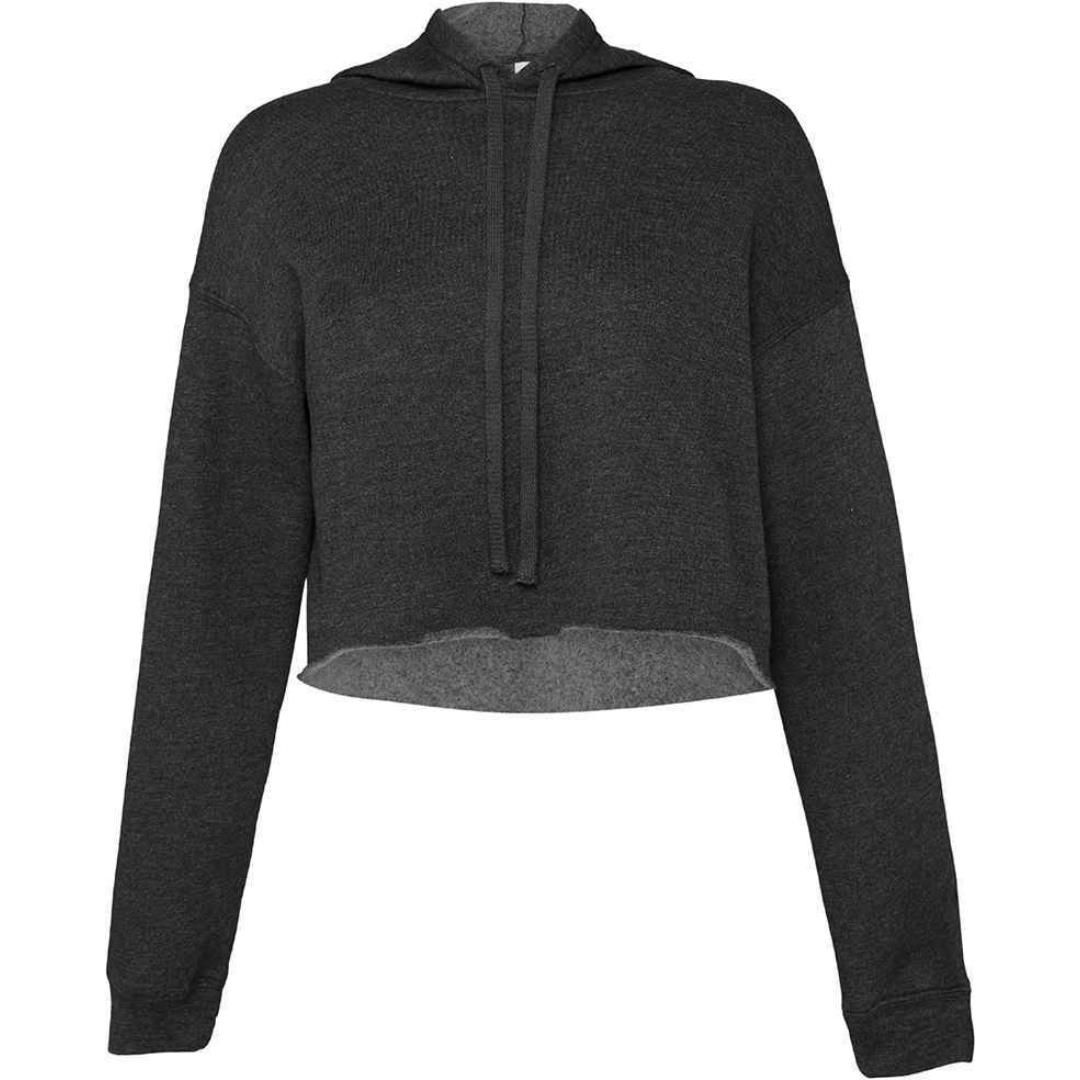 Bella Ladies Cropped Hoodie