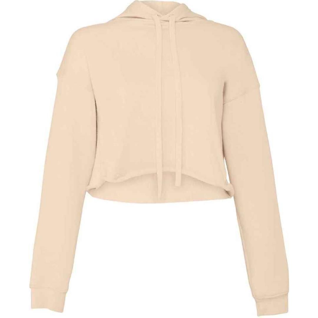 Bella Ladies Cropped Hoodie