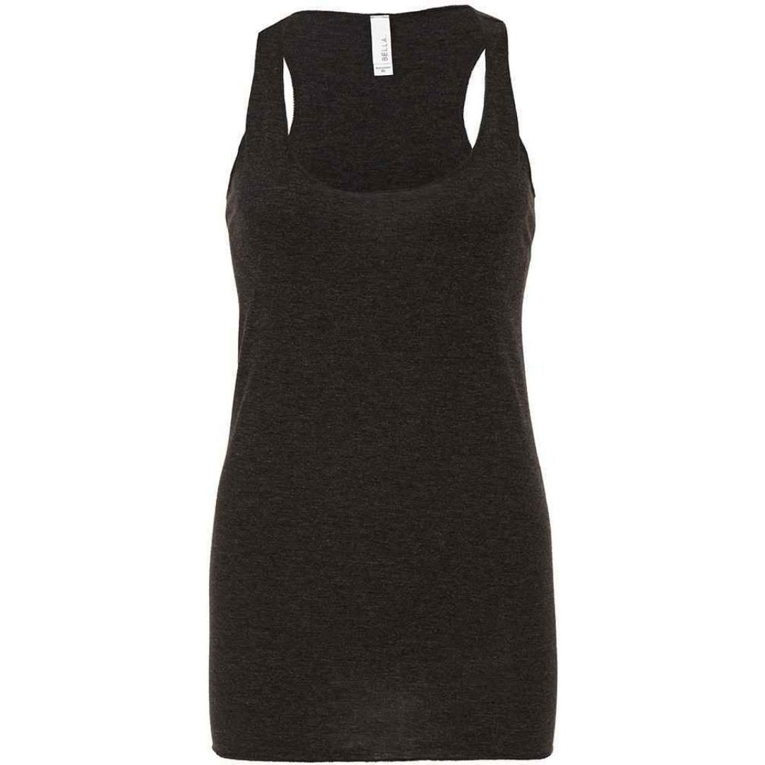 Bella Ladies Tri-Blend Racer Back Tank Top