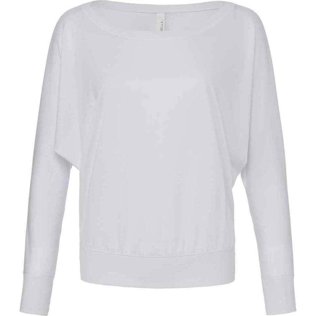 Bella Ladies Flowy Long Sleeve T-Shirt