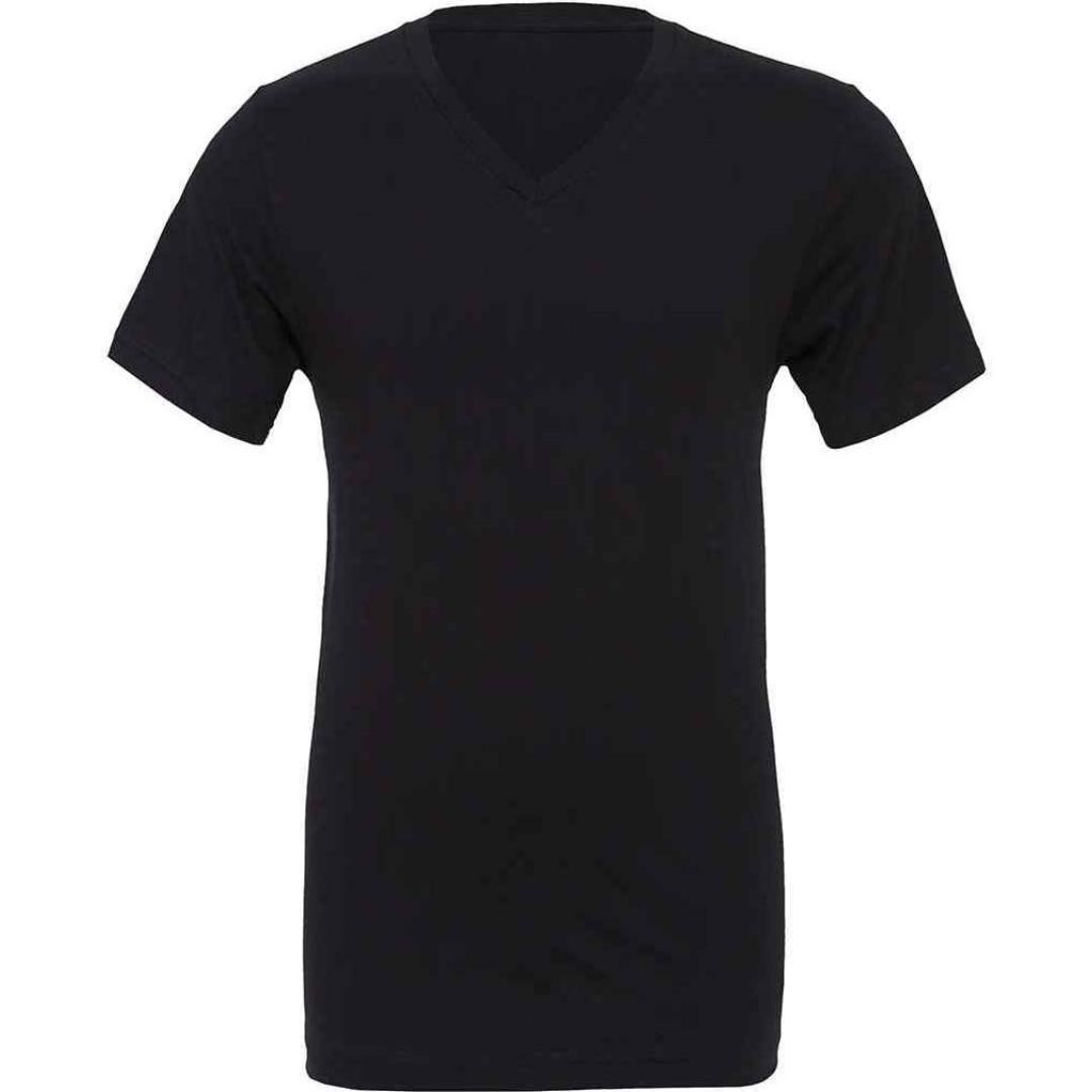 Canvas Unisex Jersey V Neck T-Shirt