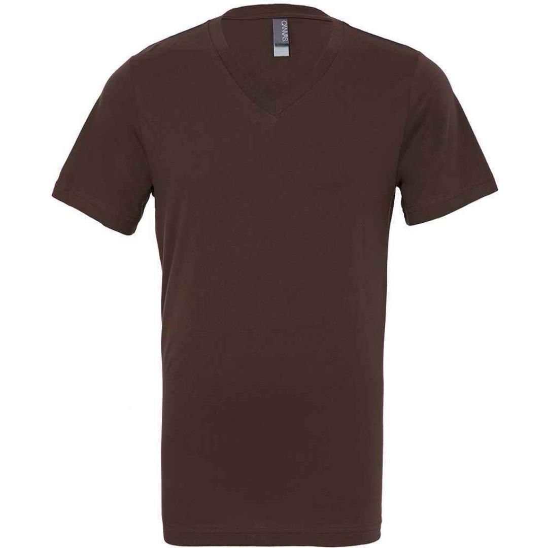 Canvas Unisex Jersey V Neck T-Shirt