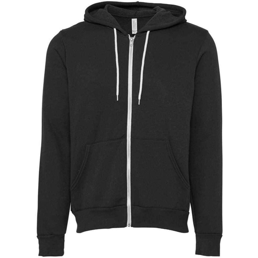 Canvas Unisex Full Zip Hoodie