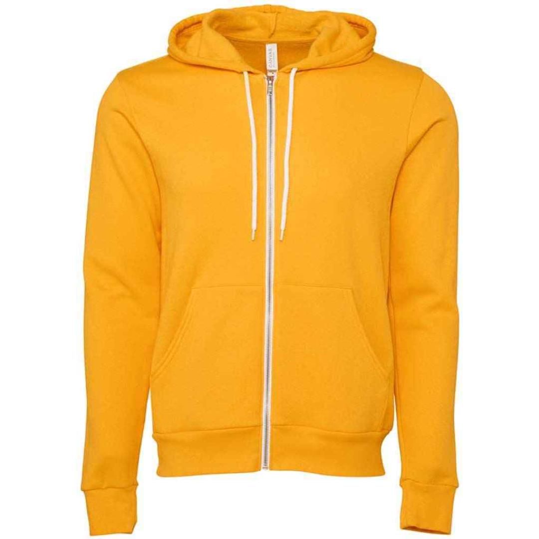 Canvas Unisex Full Zip Hoodie