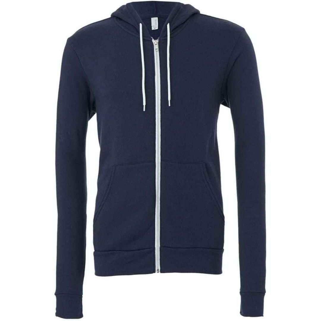 Canvas Unisex Full Zip Hoodie