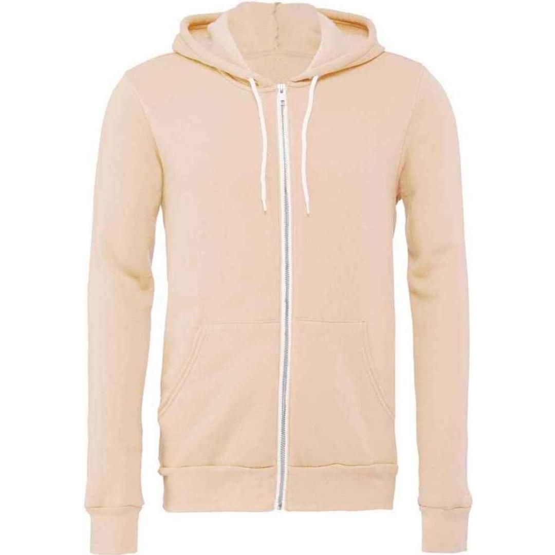 Canvas Unisex Full Zip Hoodie