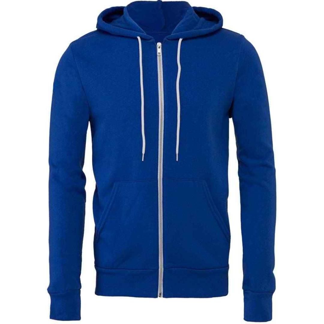 Canvas Unisex Full Zip Hoodie