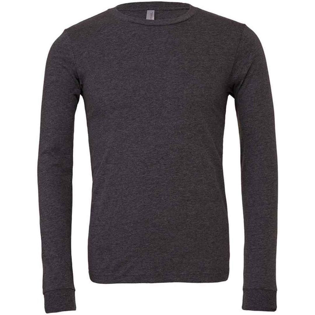 Canvas Unisex Heather CVC Long Sleeve T-Shirt