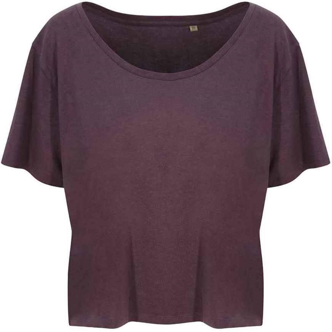 Ecologie Ladies Daintree EcoViscose Cropped T-Shirt