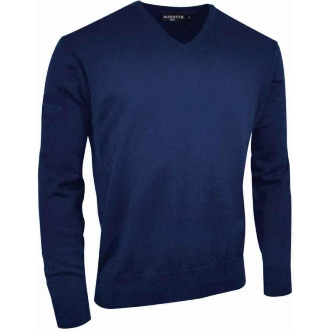 Glenmuir V Neck Cotton Sweater