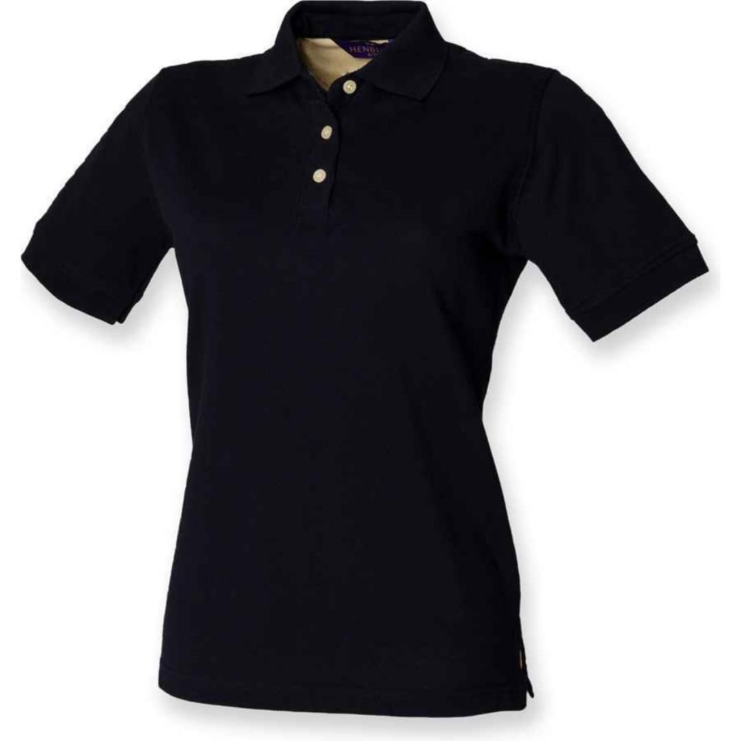 Henbury Ladies Classic Cotton Piqué Polo Shirt
