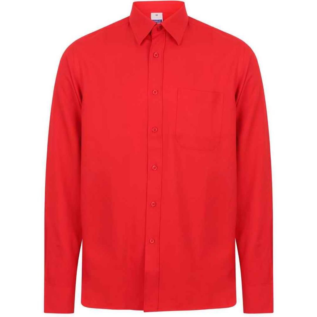 Henbury Long Sleeve Wicking Shirt