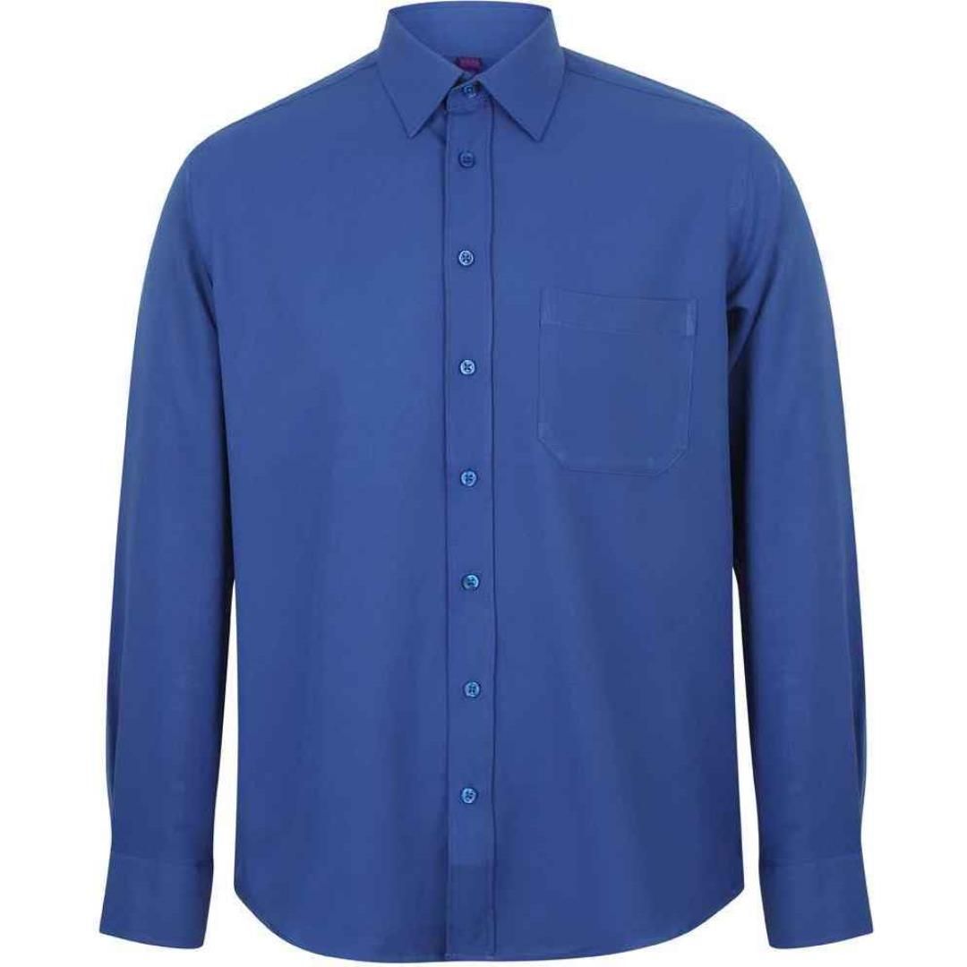 Henbury Long Sleeve Wicking Shirt