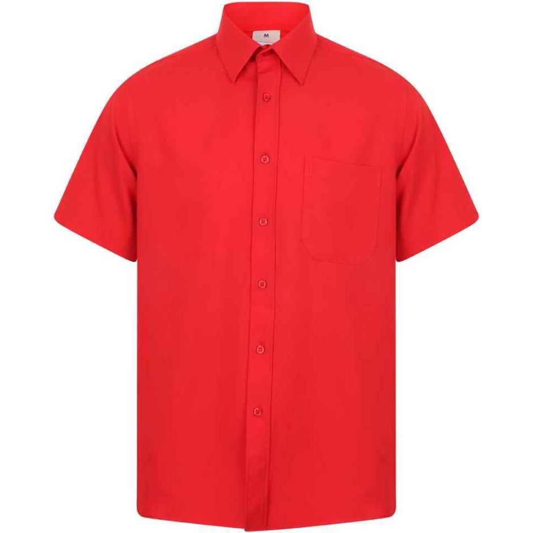 Henbury Short Sleeve Wicking Shirt