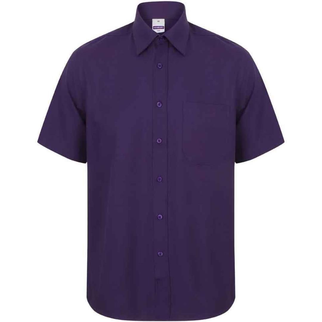 Henbury Short Sleeve Wicking Shirt