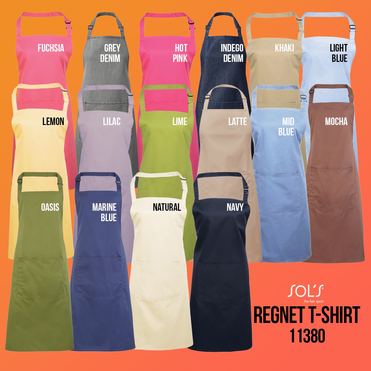 Apron & T-Shirt - Workwear Pack - Includes Free Logo