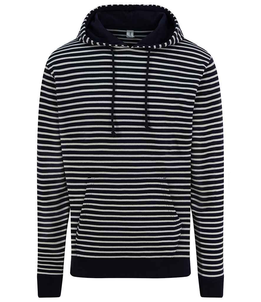 AWDis Nautical Striped Hoodie