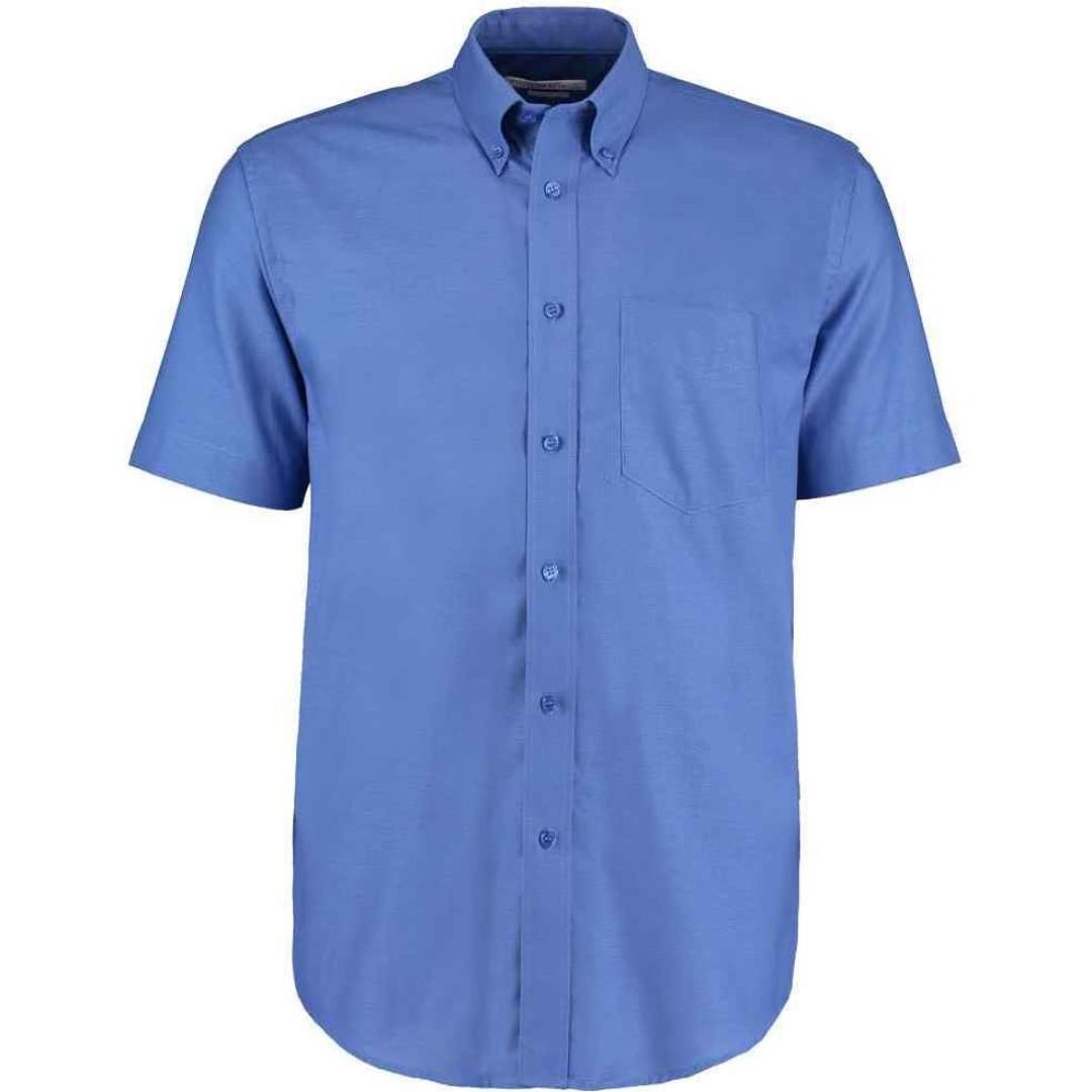 Kustom Kit Short Sleeve Classic Fit Workwear Oxford Shirt