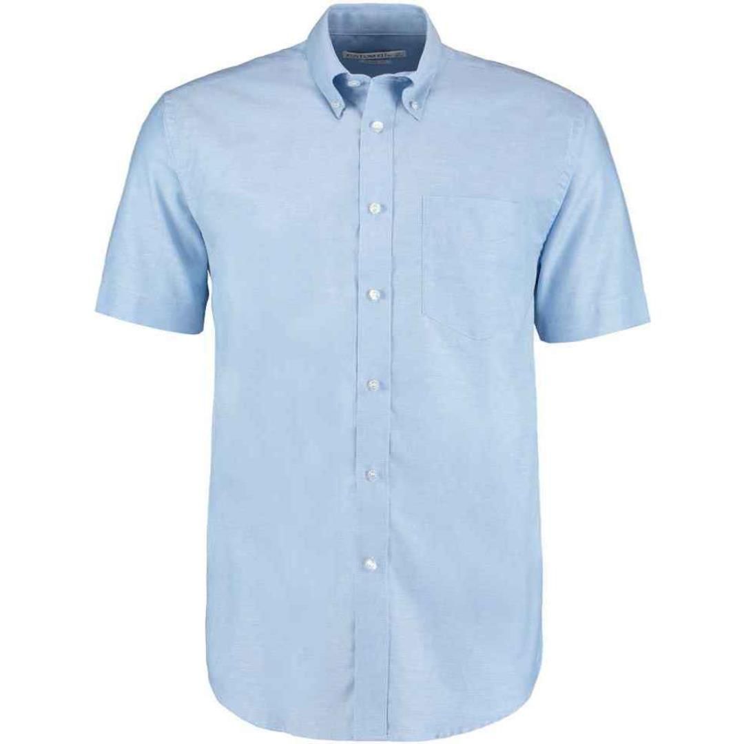 Kustom Kit Short Sleeve Classic Fit Workwear Oxford Shirt