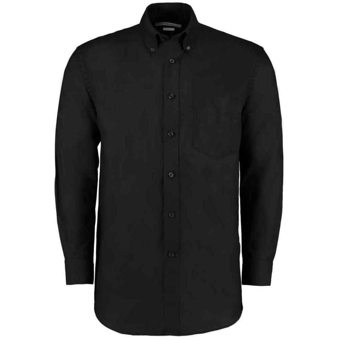 Kustom Kit Long Sleeve Classic Fit Workwear Oxford Shirt