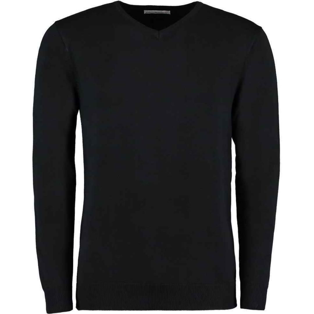 Kustom Kit Arundel Cotton Acrylic V Neck Sweater