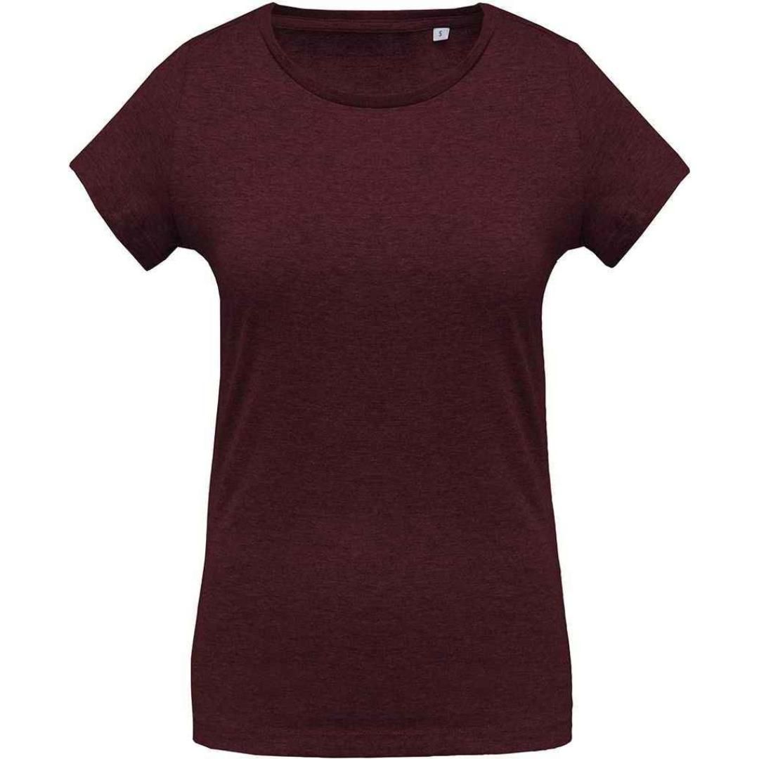 Kariban Ladies Organic Crew Neck T-Shirt