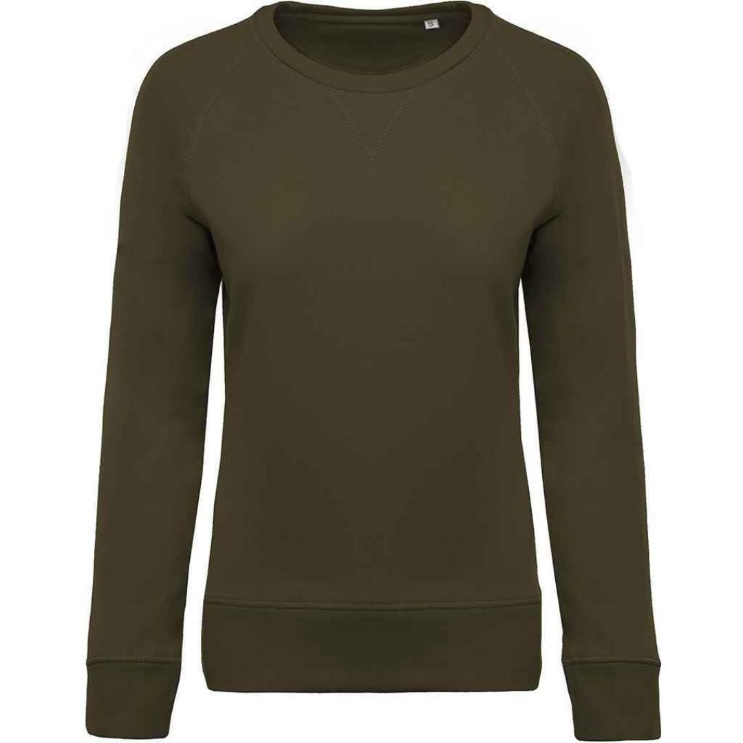 Kariban Ladies Organic Raglan Sweatshirt